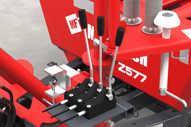 Owijarka do bel samozaładowcza Z577 Metal-Fach Sterowanie hydrauliczne