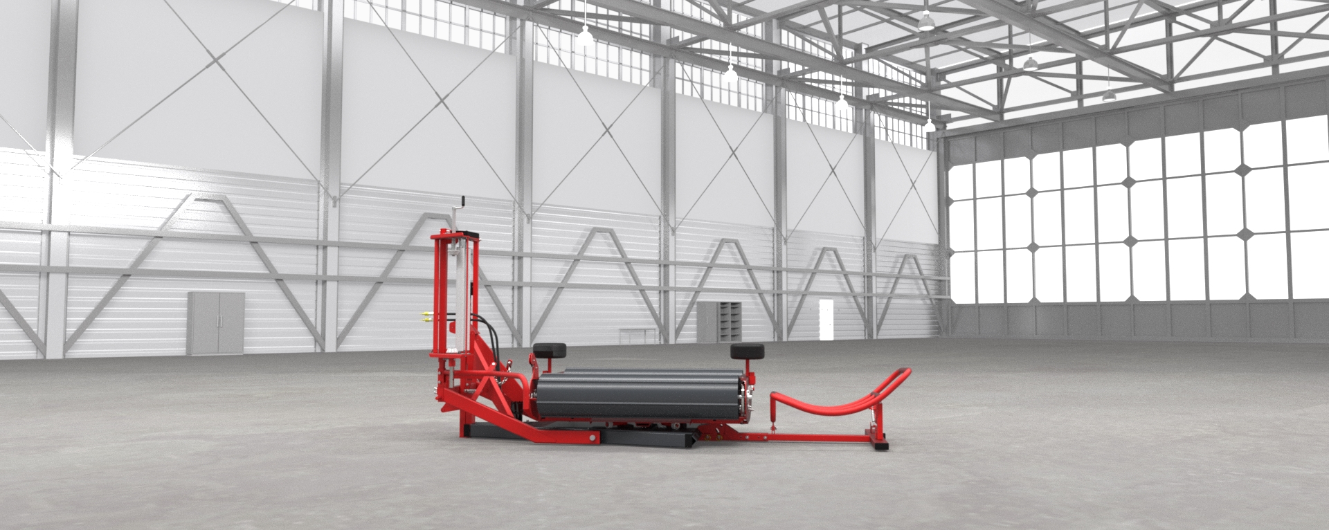 Z560 Stationary Bale Wrapper - Metal-Fach