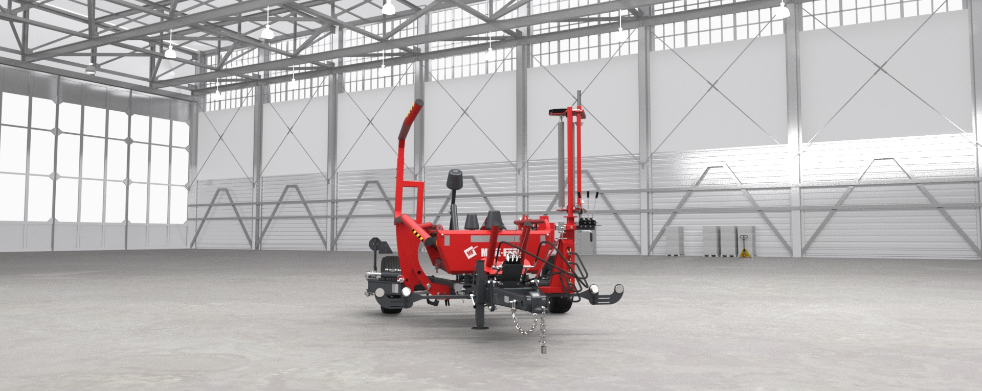 Z577 Self-loading Bale Wrapper - Metal-Fach