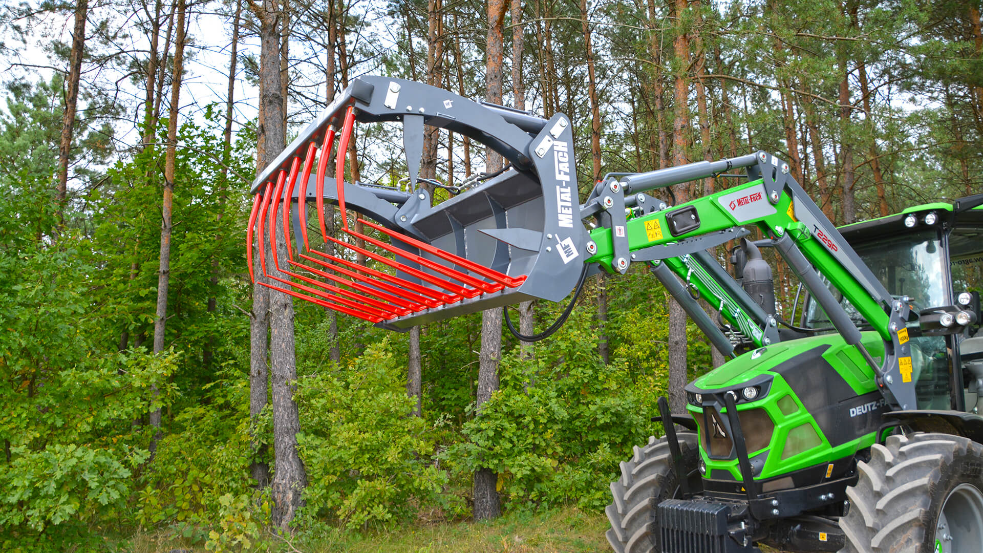 Chwytak do kiszonki Metal-Fach