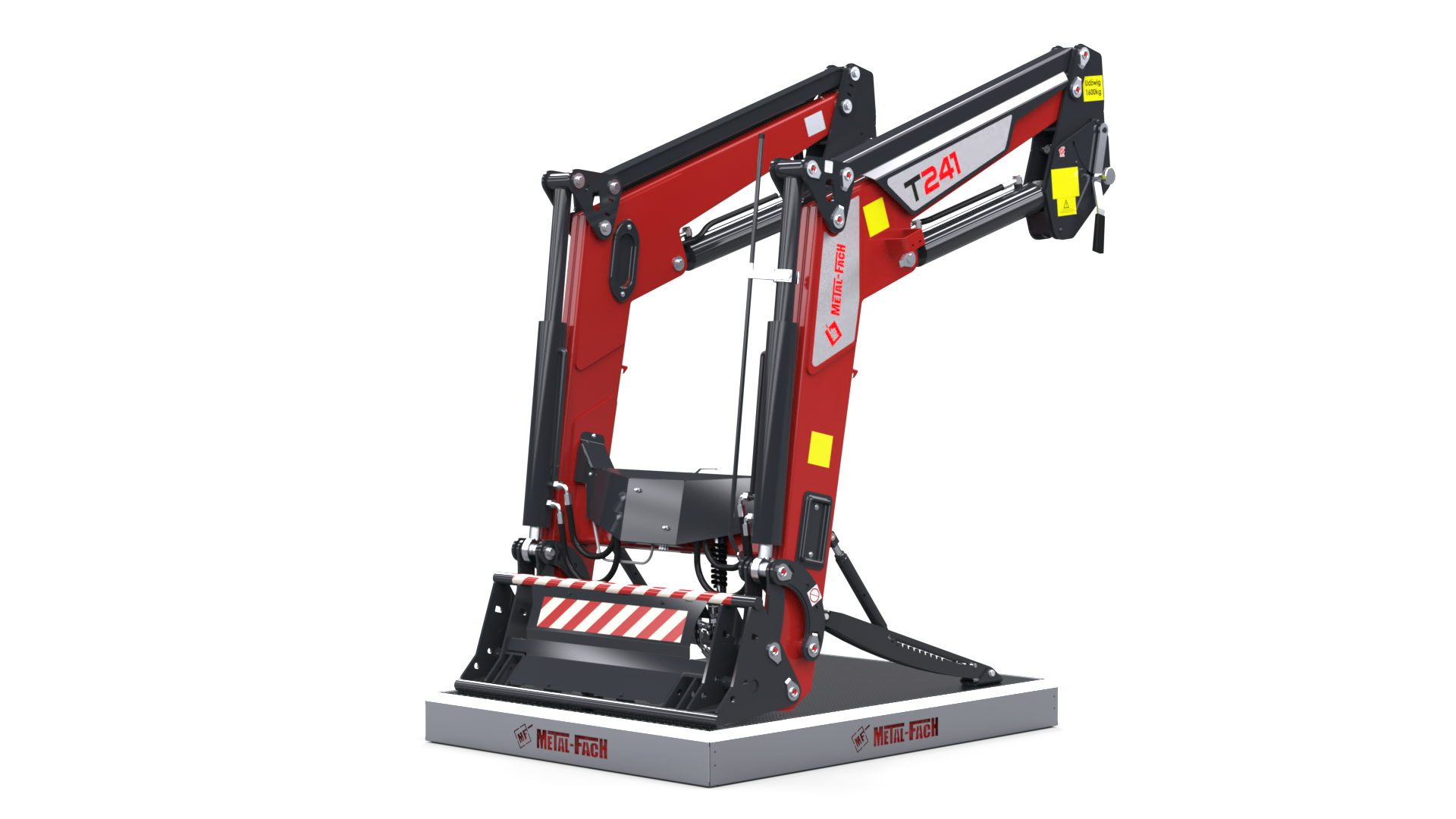 MF Ładowacz czołowy, tur serii MF-PREMIUM T241 - udźwig 1600 kg METAL-FACH