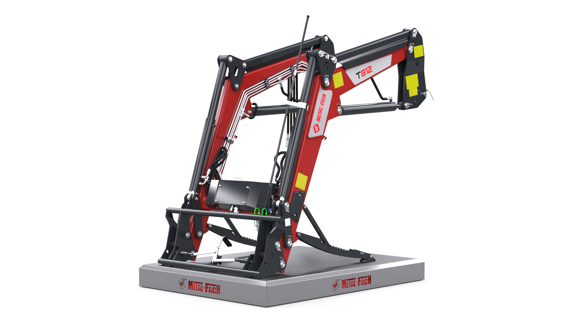 MF Ładowacz czołowy, tur serii MF-STANDARD T812 - udźwig 800 kg METAL-FACH